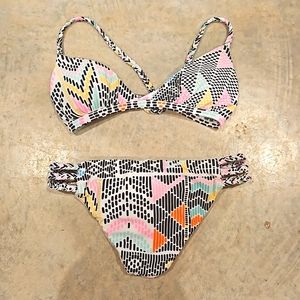 Mara Hoffman Multi Color Bikini